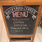 BACK YARD COFFEE - 