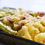 楽座 - ウド、ホタルイカ、イカゲソ