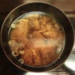 Hashimoto - 豚肉生姜焼 800円 の味噌汁