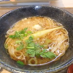Daizen - 予約限定ランチ寿司セット　山菜素麺　【　２０１２年５月　】