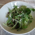 ビストロ マロン - ビストロ マロン・ベビーリーフのサラダ(2012.04)