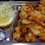 しな喜 - ゲソ唐揚げ(通常650円税込が20％オフで520円税込)