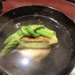 日本料理 太月 - フルコース１６５００円（総額）。私史上最高の椀物です（╹◡╹）（╹◡╹）。香りや旨味が損なわれることなく、それぞれの素材を堪能できます（╹◡╹）