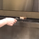 日本料理 太月 - フルコース１６５００円（総額）。桜鱒塩焼。目の前で焼き上がります(^｡^)