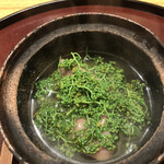 日本料理 太月 - フルコース１６５００円（総額）。和牛しゃぶしゃぶ仕立。ご主人調理の和牛と、お出汁に、花山椒が合わさって、とーっても美味しかったです（╹◡╹）（╹◡╹）