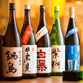 ★刺身・焼魚に合う、日本酒・焼酎を豊富に取り揃えております！