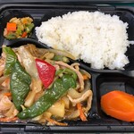 美林華飯店 - 回鍋肉弁当