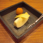 千陽 - 皇室献上りんごの『金星』とミニトマトの『ピッコロカナリア』。