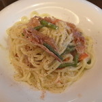 PASTAVOLA - 生ハムゴルゴンゾーラオイル系パスタ