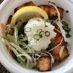 まほら処 福家 - マグロ竜田揚煮込み480円