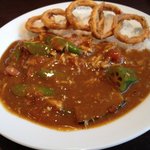 CoCo壱番屋 - チキンと夏野菜カレー プラス イカ