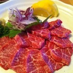 さつき別荘 - 料理写真:追加の馬刺し♪