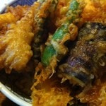 天丼（ハ）のアップ