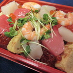 ヨイトマケ真 - 具沢山ちらし寿し1,200円