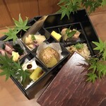 松花堂二段弁当