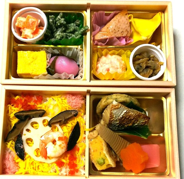 彩り豊かな懐石弁当 By Risyu 京樽 川越東口まるひろアトレ店 川越 寿司 食べログ