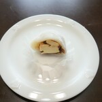 Isshindou - クリームチーズ大福断面