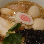中華そばムタヒロ - ワハハ煮干し特製そば+味タマ♪