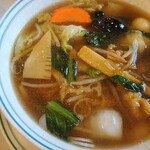 紅天 - 五目ラーメン