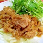 特製ダレ！豚の生姜焼き定食