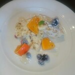 Osteria Gru - 料理写真:手作りキャラメルナッツのカッサータコッタ