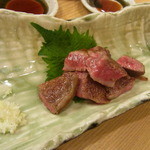 すし処 つま美 - 米沢牛A4ランク　イチボステーキ