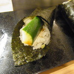 すし処 つま美 - きゅうり巻