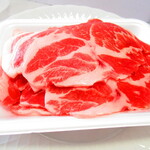 MEAT MARKET - 白美豚肩ローススライス４００ｇ　９１２円（税込）【２０２０年５月】
