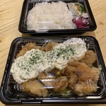 地鶏食堂 - とり天南蛮弁当