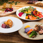 野菜がおいしいレストラン LONGING HOUSE - コース一例 メイン：肩ロースのロースト（ランチ）