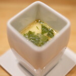 MK MUSAI - ハラミグリルプレート(120g) 1300円 の野菜の美味しさ溶け込む茶碗蒸し