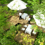 野菜がおいしいレストラン LONGING HOUSE - テラス席（内）