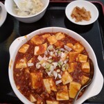安宴 - 麻婆豆腐（定食）の右側