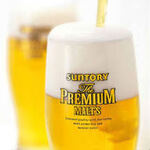 Draft beer (Suntory Premium Malts)