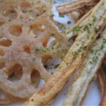 Lotus root & burdock chips