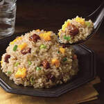 Braised mustard greens fried rice