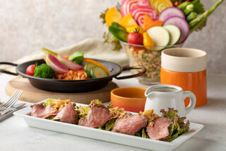 野菜がおいしいレストラン LONGING HOUSE - 蓼科牛のロースト