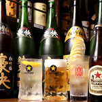 Yakitori Sakaba Tori No Karasawagi - 日本酒は「豪快」シリーズを取り揃えてます