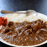 天乃城 - 牛すじカレー大盛