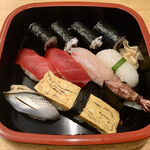 Tamagawa Sushi - にぎり 一人前（1100円）