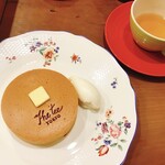 The tee Tokyo　supported by MLESNA TEA - ホットケーキ！クリームが美味しい♪