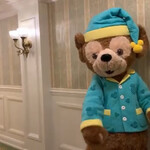 Hong Kong Disneyland Hotel - パジャマ姿のダッフィ
      2019/6 by みぃこのごはん日記