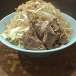 立川マシマシ - ラーメン中300g 800円 ヤサイマシ アブラマシ