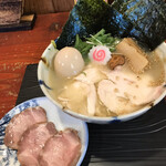 memboushouwatei - 全のせ魚介塩麺MAX