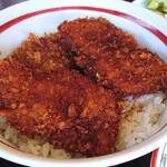 讃岐庵 - ミニかつセット(1200円)のミニかつ丼　2020.5