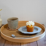 コトリベイク - レモンクリームケーキ、コーヒー