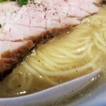 塩そば専門店 桑ばら - ハタハタの塩そば