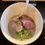 Menya Kotetsu - 濃厚鶏SOBA塩＠麺屋號tetu（2019年9月某日）