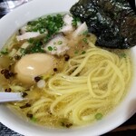 塩そば専門店 桑ばら - ハタハタの塩つけそば