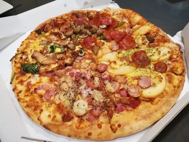 昼のmサイズ2枚は正解 By Calory2 ドミノ ピザ 小金井貫井坂下店 Domino S Pizza 武蔵小金井 ピザ 食べログ